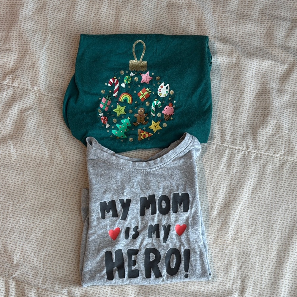 (2) Cat & Jack kids shirts